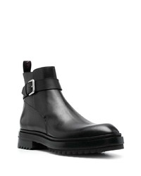 Lanvin Alto Leather Ankle Boots