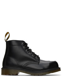 Dr. Martens Black 101 Exposed Toe Boots
