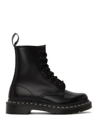 Dr. Martens Black 1460 Contrast Stitch Boots