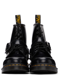 Dr. Martens Black 1460 Harness Boots