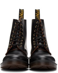 Dr. Martens Black 1460 Pascal Vintage Smooth Leather Boots