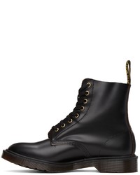 Dr. Martens Black 1460 Pascal Vintage Smooth Leather Boots