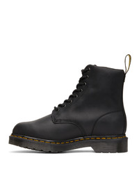 Dr. Martens Black 1460 Waterproof Lace Up Boots