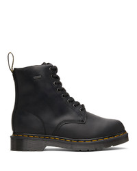Dr. Martens Black 1460 Waterproof Lace Up Boots