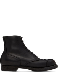 Guidi Black 5305 Lace Up Boots