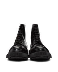 Études Black Adieu Edition Type 29 Lace Up Boots