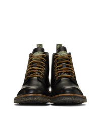 Polo Ralph Lauren Black Army Boots