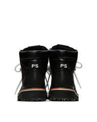 Ps By Paul Smith Black Ash Hiking Boots
