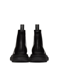Alexander McQueen Black Beauty Lace Up Boots