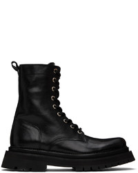 AMI Alexandre Mattiussi Black Calfskin Boots