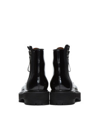 Givenchy Black Camden Utility Boots
