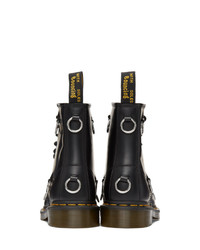 Raf Simons Black Dr Martens Edition 1460 Boots