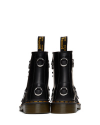 Raf Simons Black Dr Martens Edition 1460 Boots