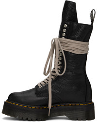 Rick Owens Black Dr Martens Edition Boots