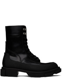Both Black Gao Boots
