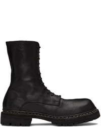 Guidi Black Gr05v Lace Up Boots