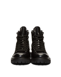 Common Projects Black Hiking Boots