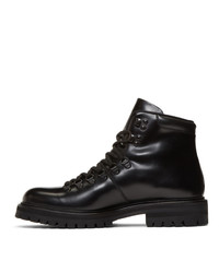 Common Projects Black Hiking Boots