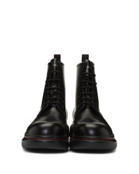 Alexander McQueen Black Hybrid Boots