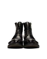 Officine Creative Black Ikon Boots