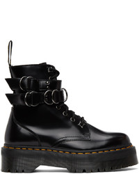 Dr. Martens Black Jadon Hardware Platform Boots