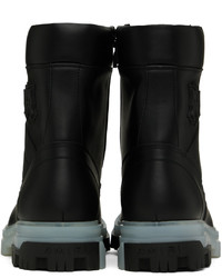 Amiri Black Leather Boots