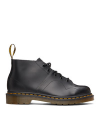 Dr. Martens Black Leather Church Boots