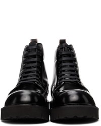 Paul Smith Black Leather Dizzie Boots