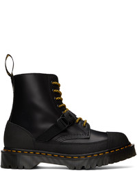Dr. Martens Black Made In England 1460 Tech Boots