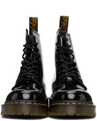 Dr. Martens Black Patent 1460 Bex Boots