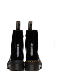 Dr. Martens Black Patent Jadon Platform Boots