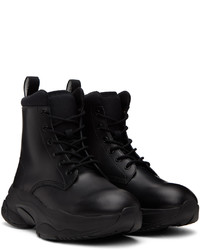 Undercover Black Polished Boots