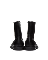 Andersson Bell Black Square Toe Boots