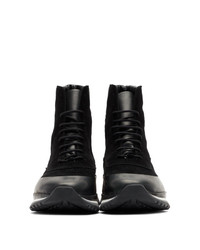 Spalwart Black Trail Blazer Boot Sneakers
