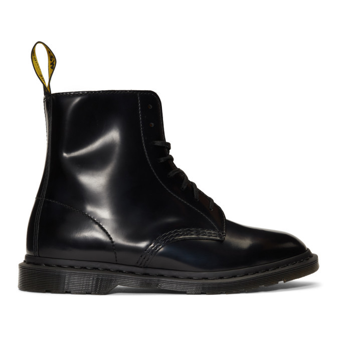 Dr. Martens Black Winchester Ii Boots, $81 | SSENSE | Lookastic