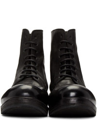 Marsèll Black Zucca Zeppa Boots