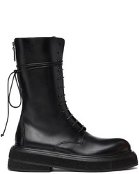 Marsèll Black Zuccone Lace Up Boots