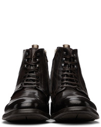 Officine Creative Brown Chronicle 4 Boots