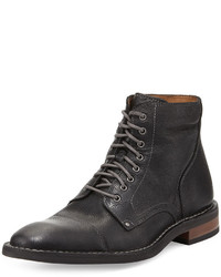 Cole Haan Canton Cap Toe Leather Boot Black