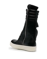 Rick Owens Cargo Basket Leather Boots