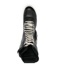 Rick Owens Cargo Basket Leather Boots