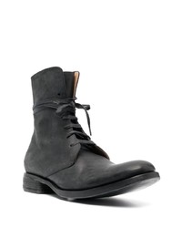 A Diciannoveventitre Cordovan Lace Up Leather Boots