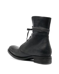 A Diciannoveventitre Cordovan Lace Up Leather Boots
