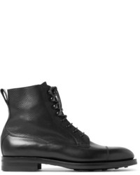 Edward Green Galway Cap Toe Full Grain Leather Boots