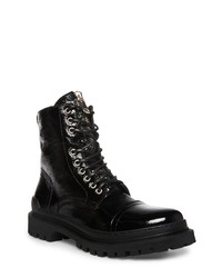 Steve Madden Guard Patent Leather Combat Boot