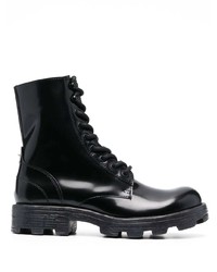 Diesel Hammer Polished Lace Up Boots