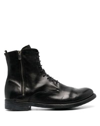 Officine Creative Hive 053 Leather Ankle Boots