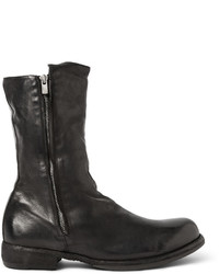 Officine Creative Ikon Shearling Lined Washed Leather Boots
