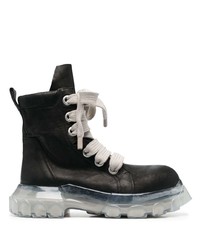 Rick Owens Jumbolaced Laceup Bozo Boots