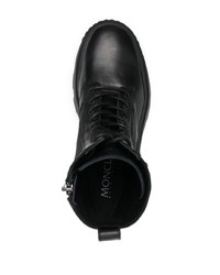 Moncler Konture Logo Patch Ankle Boots